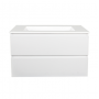 Revive Matte White Wall Hung 900 Vanity Cabinet Only